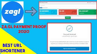 za.gl URL shortener earning Proof 2020 | Best URL shortener 2020