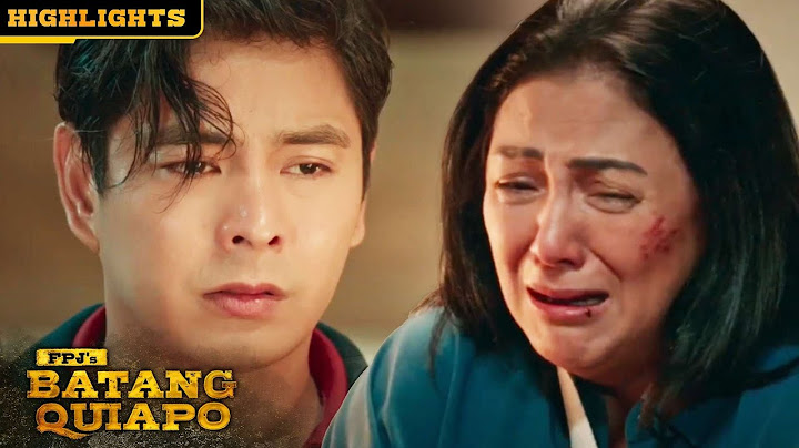 Marites asks for Tanggol's forgiveness | FPJ's Batang Quiapo (with English Subs)