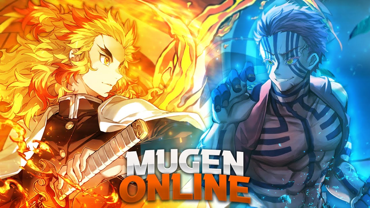 Akaza And Rengoku Team Up In MUGEN ONLINE - YouTube