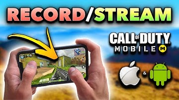 How to RECORD & STREAM Call of Duty Mobile on iOS/Android! (FREE, No Computer)