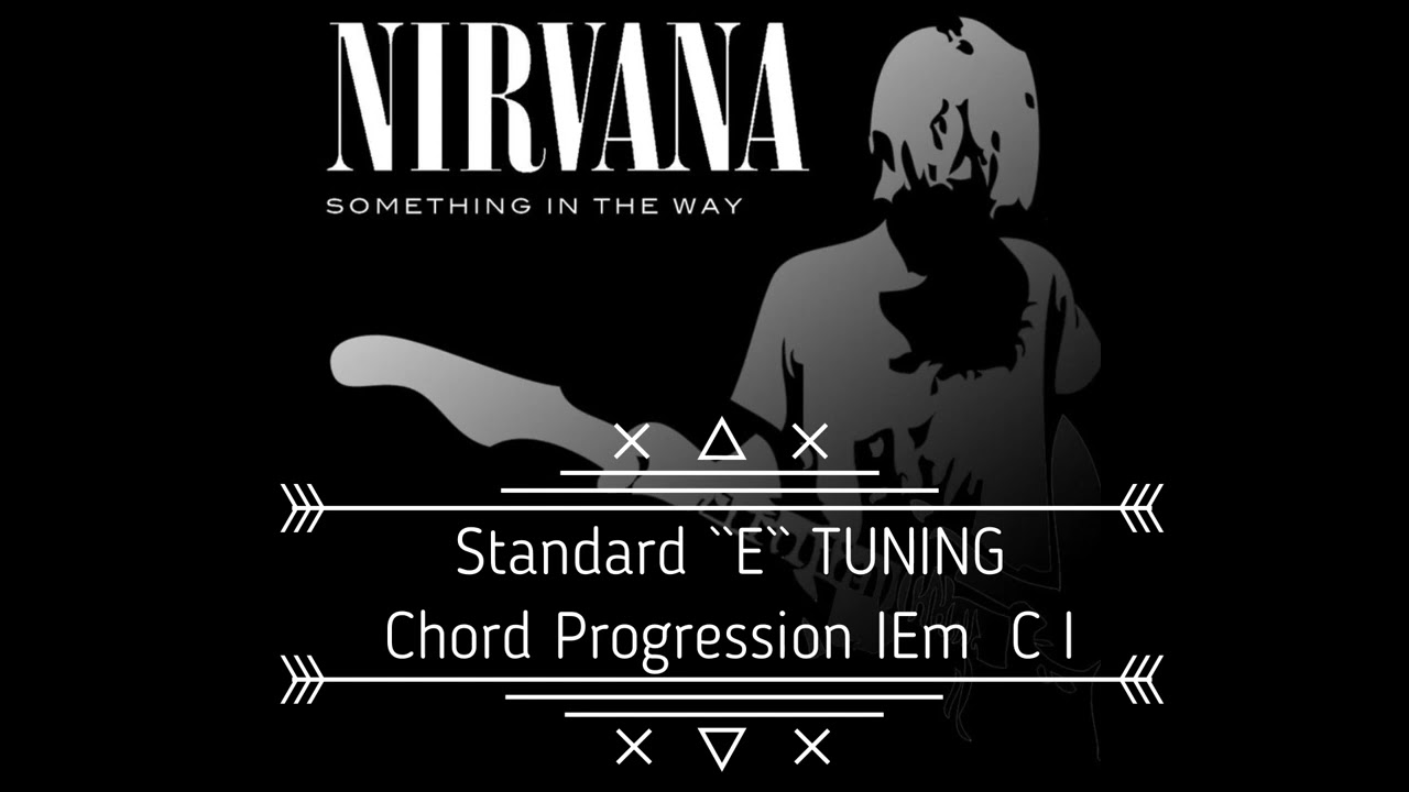 Something in The Way-Nirvana- Standard E Tuning- COUNT IN-Tempo 105BPM-Chord Progression IEm C I