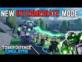 NEW Intermediate Mode is EASY! | Tower Defense Simulator Roblox