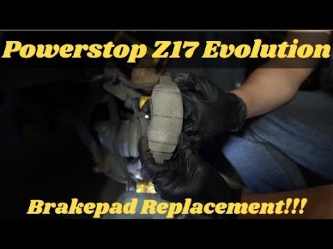POWERSTOP Z17 | BrakePad Replacement | Step By Step