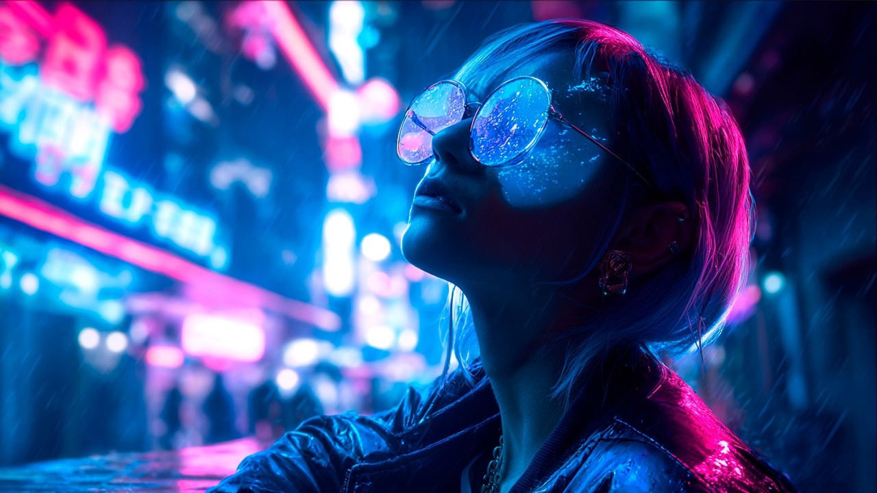 Cyberpunk Blade Runner ambience | Music for Focus, Work & Study (2 Hour) Skies of Tomorrow II