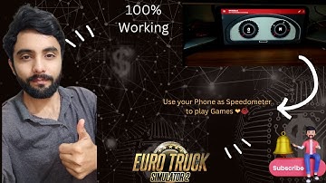 How to make Speedometer for ETS2 using mobile | Sim Dashboard for ETS,ATS and other games Hindi+Urdu
