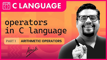 Operators in C | Arithmetic operator in C | Assignment | relational | logical operators in C