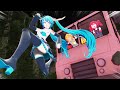 [SFM] Teto Runs Over Miku