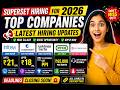 Superset Hiring 2026 | Infosys, Cognizant, Goldman Sachs, IFFCO &amp; Sutherland Jobs | Apply Now