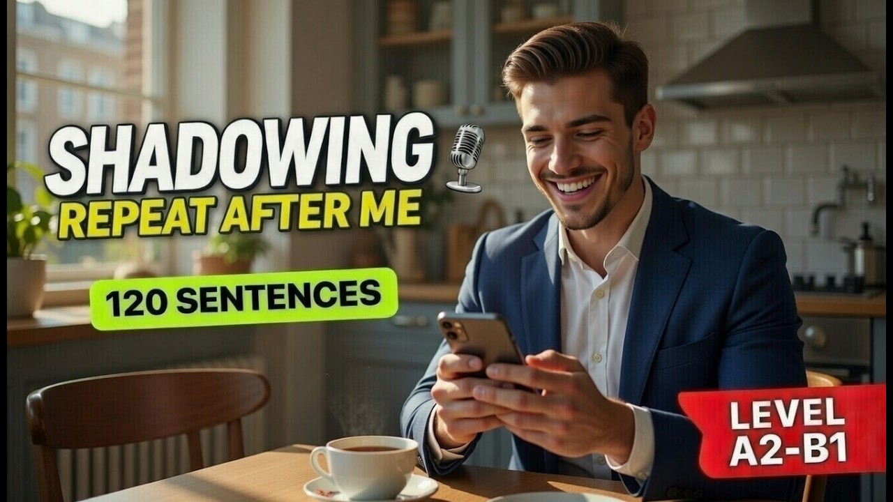 Shadowing Practice: Success & Future Plans (120 Sentences) | Alex’s Story 5