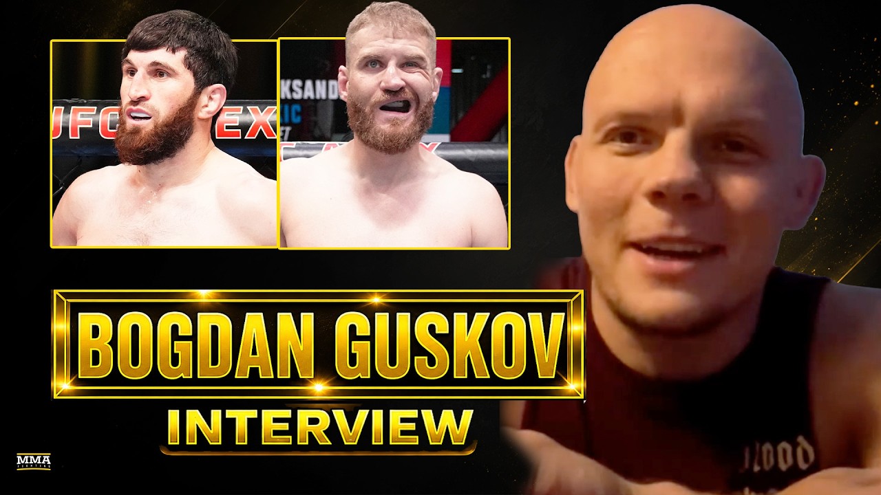 Bogdan Guskov REACTS To Magomed Ankalaev Matchup, Offers Hilarious Prediction | UFC Abu Dhabi