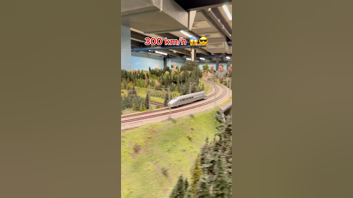The fastest train in the Wunderland 😱🚂