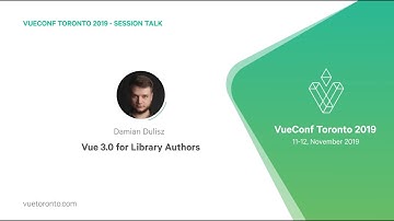 Vue 3 for library authors by Damian Dulisz