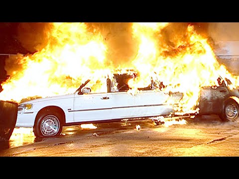 Mr. McMahon's limo explodes in a ball of flames: Monday Night Raw, June 11, 2007