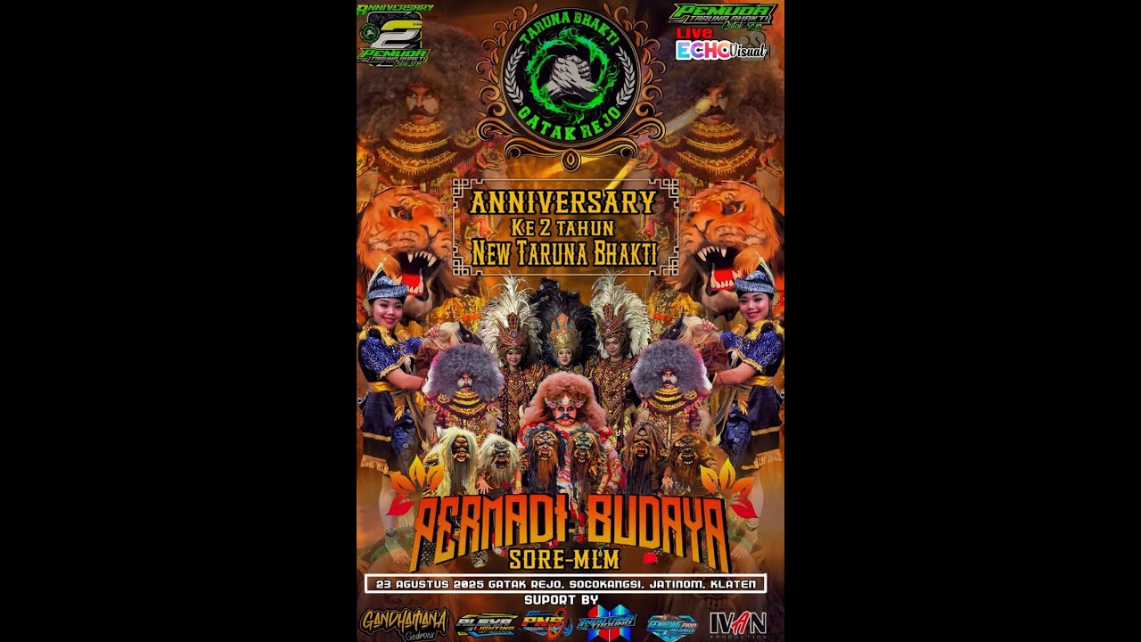 LIVE JATILAN PERMADI BUDAYA// AMBALWARSO KAPING 2 TAHUN NEW TARUNA BHAKTI GATAK-SOCOKANGSI