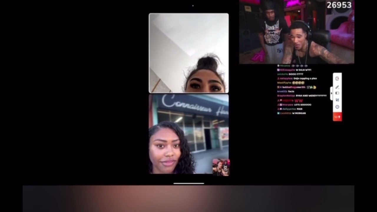 PlaqueBoyMax puts Wendy,Janely,& Deja otp to set up boxing match😳.. It got intense