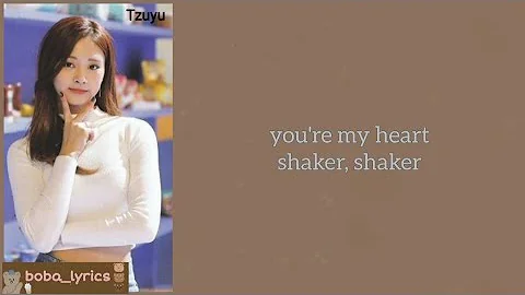 TWICE - Heart Shaker (easy romanized lyrics) (⑅•ᴗ•⑅)