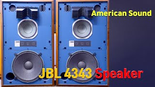 JBL 4343 명기 스피커