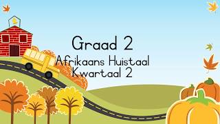 Graad 2 Afr Huistaal Kw 2 Les 1 vir Youtube Hersien van klanke