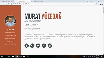 Udemy 6.Müfredatım (AspNet Bootstrap ile Adım Adım Dinamik Blog Sitesi Geliştirin)