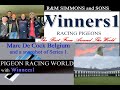 Marc De Cock Belgium visit from Pigeon Racing World with Winners1  Series 1 Program 12