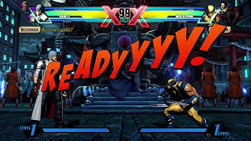 ULTIMATE MARVEL VS. CAPCOM 3 online fight episode 1