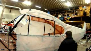 Installing Poly Fiber on The 2016 Alaska Airmen Super Cub Fuselage
