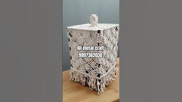 DIY MACRAME LAMPSHADE ❤️ STEP BY LAMP STEP TUTORIAL ON MY CHANNEL ♥ #macrame #chandelier #diy