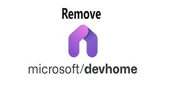 Remove DEV Home from Windows 10