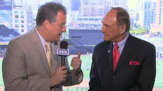 Michael Kay chats with Dick Enberg