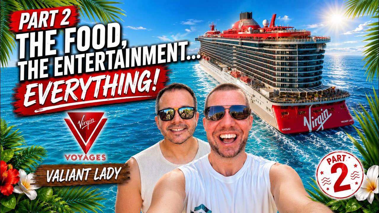 Virgin Voyages: Rough Seas, Party Nights & Incredible Food!