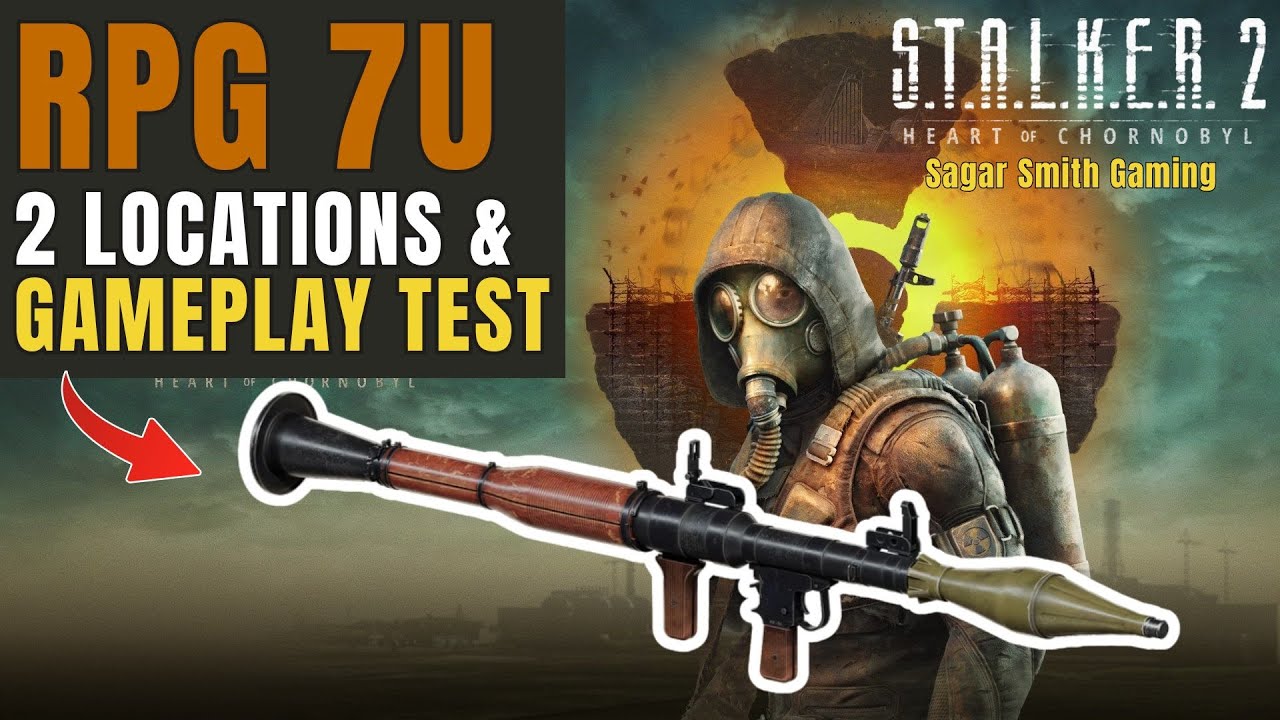 STALKER 2 RPG 7U Locations (Mid Game) & Weapon Gameplay Test 
