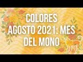 COLORES PARA AGOSTO 2021 MES DEL MONO DE FUEGO YANG | Mónica Koppel