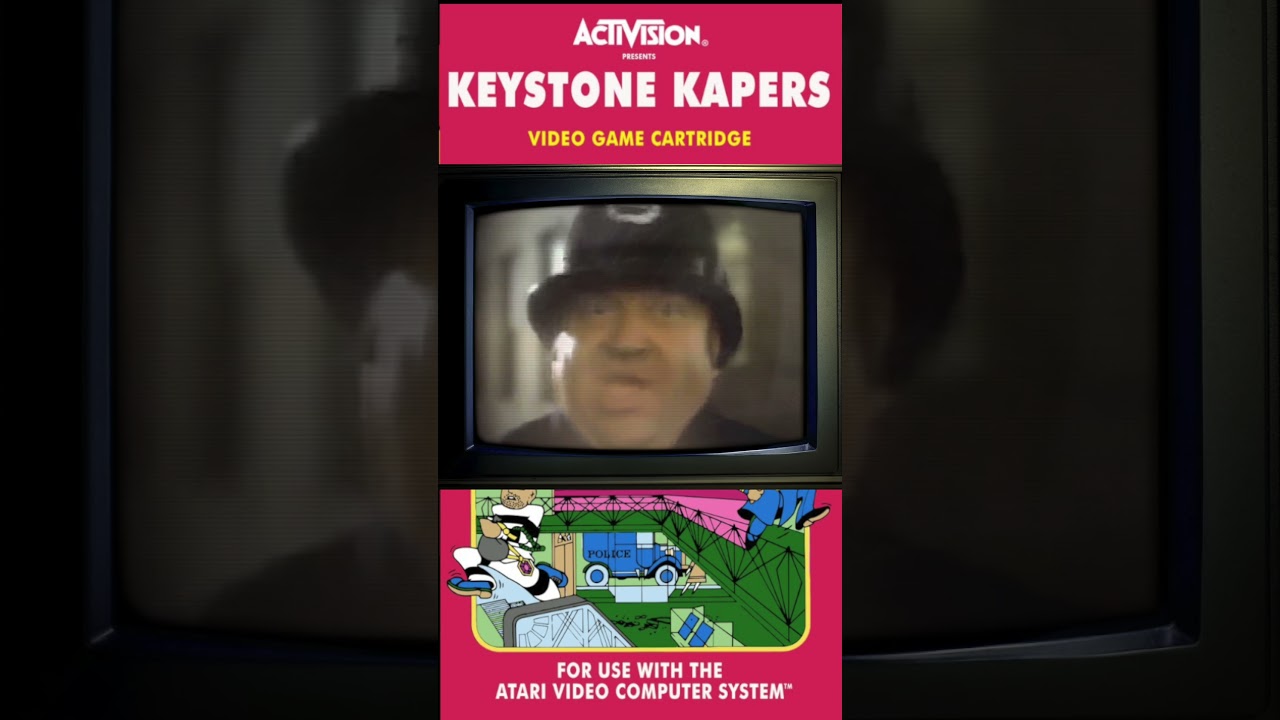 Camiseta Keystone Kapers Atari Activision - Retro Games
