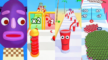 Sandwich Runner | Burger Master | Juice Runner | Food Run - All Levels Gameplay Walkthrough