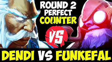 Funkefal Tinker Vs Dendi Zues - Round 2 The Perfect Counter | Crazy Mid Battle Dota 2