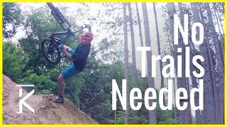 How to have fun without mountain bike trails | Skills with Phil