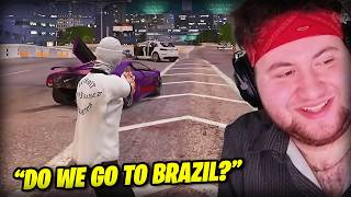 Gio REACTS to Brazilian Bloodline SQUAD CLUTCHING Against Fudge Street Gang! | Prodigy RP | GTA RP