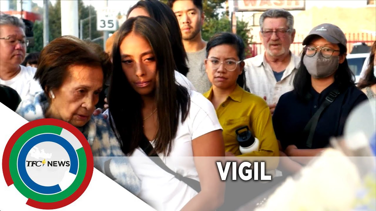 Family, friends hold vigil for slain Fil-Am store clerk in LA | TFC ...
