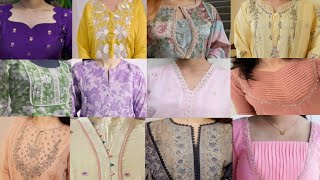 Simple kurti Neck designs 2025 l beautiful and stylish Neck designs ideas l latest and stylish screenshot 3