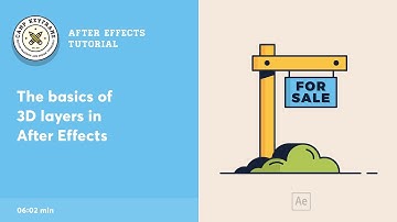After Effects Tutorial - The basics of 3D layers