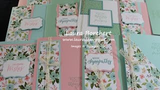 One Sheet Wonder Technique with the Birthday Bouquet Paper - Laura's Stamp Pad