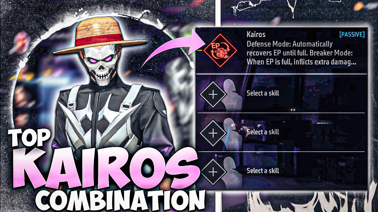 KAIROS (BEST) CHARACTER COMBINATIONS 🔥| FREE FIRE CHARACTER COMBINATION ...