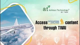 Access Singapore Airlines Content through TWAI NDC API