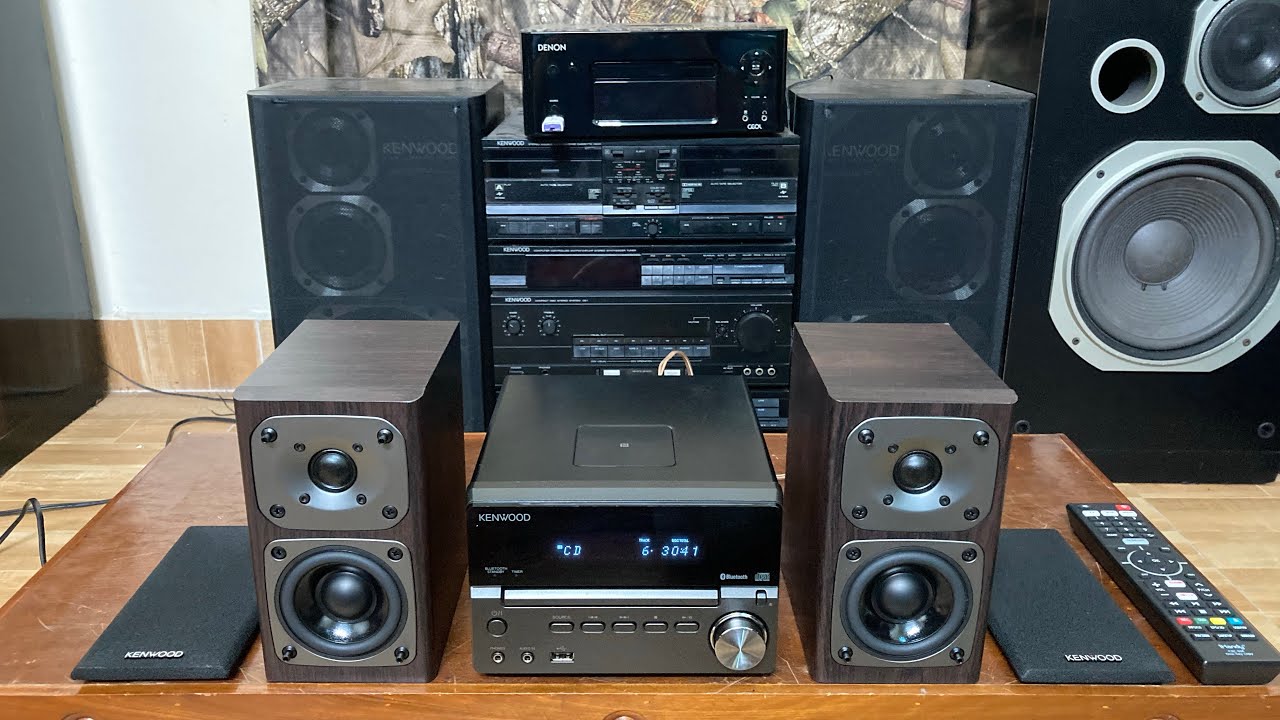 Sold) Kenwood XK330 ultra-mini stereo system, original condition
