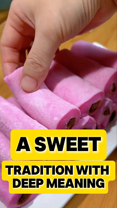 The Cultural Magic of Glutinous Rice Cakes – More Than Just a Dessert! #food #shorts #china