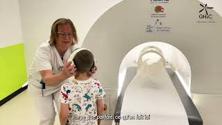 Simulateur d'IRM pour enfants - Grand Hôpital de Charleroi