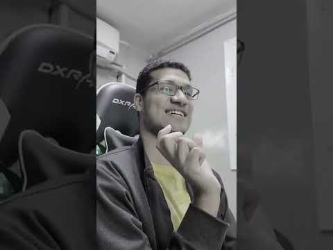 الراجل بيشرب بمنخيره