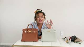 Hermes Comparison Hermes Birkin 25 Vs Hermes Kelly 25 Modshots What Fits Inside ?