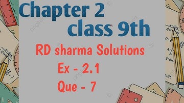 class 9 | chapter 2 | Exercise 2.1 | Exponents of Real numbers | RD sharma | latest edition