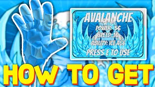 HOW TO GET FROSTBITE GLOVE + BADGE SHOWCASE in SLAP BATTLES! ROBLOX